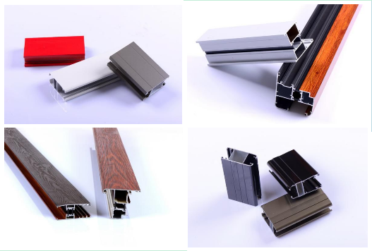 南方鋁業(yè)部分建筑型材樣品展示